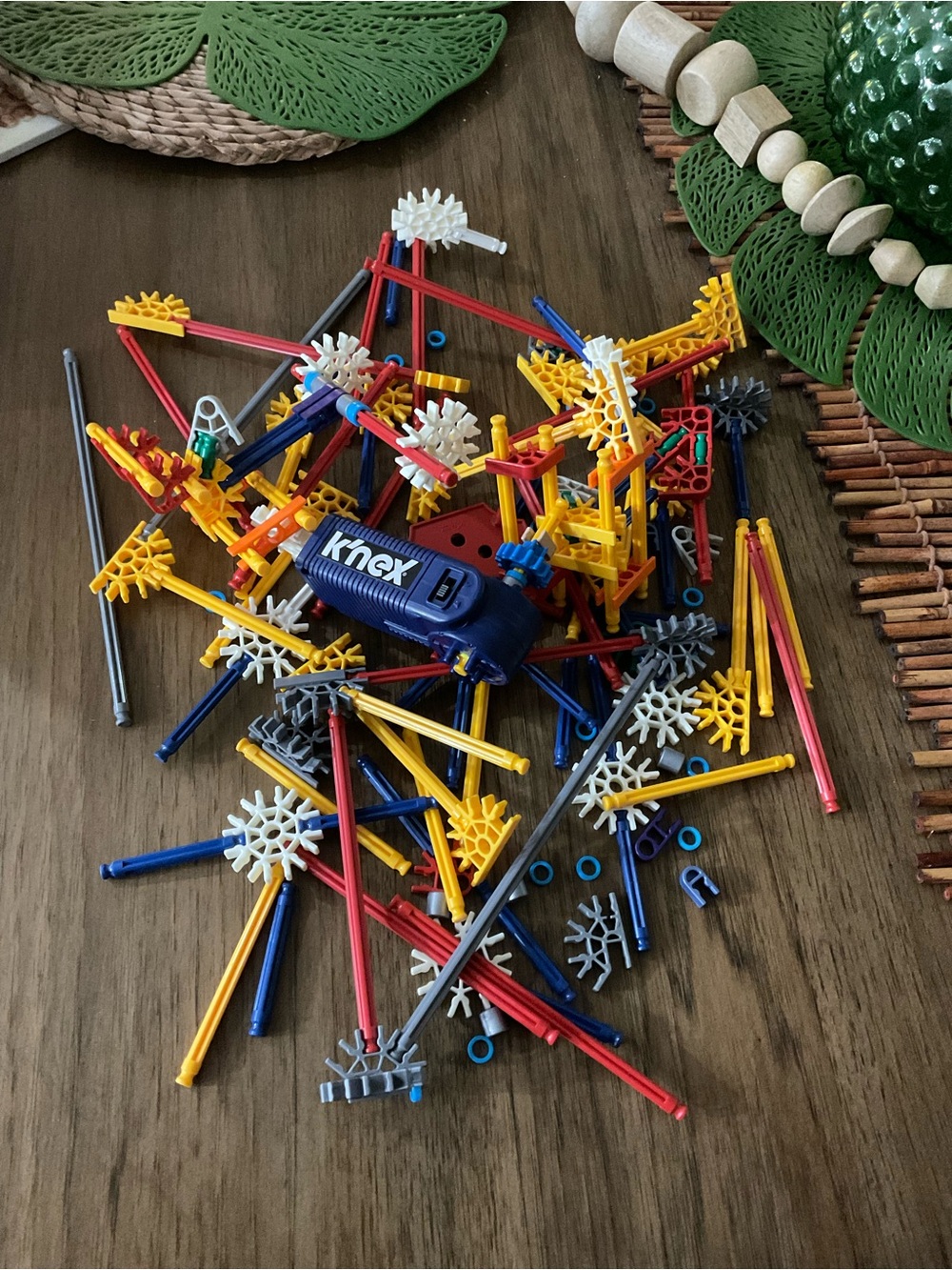 3 lots K'NEX Building Set Bulk Lot Assorted Parts Pieces No. Box